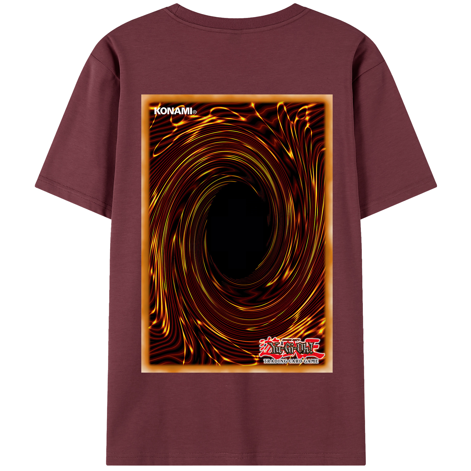 （画像用） 遊☆戯☆王 Yu-Gi-Oh! 綿100％半袖Tシャツ（背面プリント）